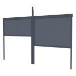 G21 kiegészítő oldalsó napellenző 4x2,6 m Trenton pergolához