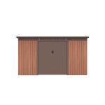 G21 GRAH 483 kerti tároló - 340 x 142 cm, barna