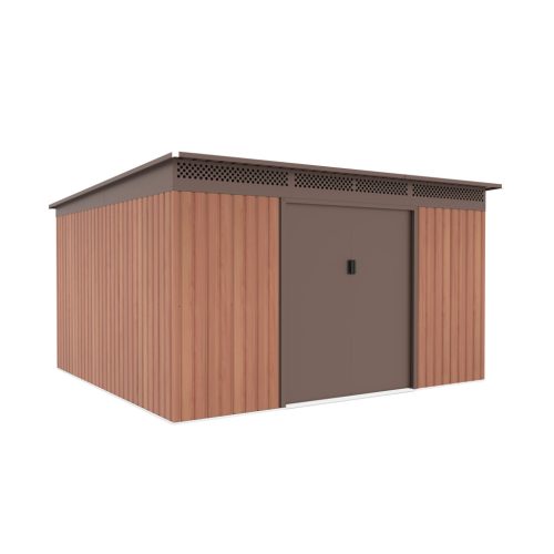 G21 GRAH 1132 kerti tároló - 340 x 333 cm, barna