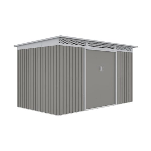 Kerti ház G21 GRAH 700 - 340 x 206 cm, metál szürke