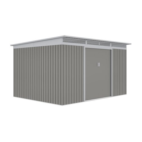 Kerti ház G21 GRAH 915 - 340 x 269 cm, metálszürke