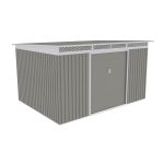 Kerti ház G21 GRAH 915 - 340 x 269 cm, metálszürke