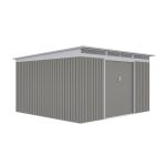 Kerti ház G21 GRAH 1132 - 340 x 333 cm, metálszürke