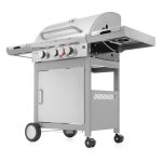 G21 California BBQ Premium line gázgrill, 4 égőfej + ajándék nyomáscsökkentő