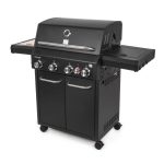 G21 Alabama Black BBQ Premium Line gázgrill, 5 égő + nyomáscsökkentő szelep ingyen