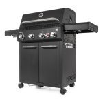 G21 Alabama Black BBQ Premium Line gázgrill, 5 égő + nyomáscsökkentő szelep ingyen