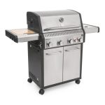 G21 Alabama Silver BBQ Premium Line gázgrill, 5 égő + redukciós szelep ajándékba