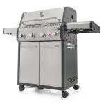 G21 Alabama Silver BBQ Premium Line gázgrill, 5 égő + redukciós szelep ajándékba