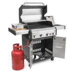 G21 Alabama Silver BBQ Premium Line gázgrill, 5 égő + redukciós szelep ajándékba