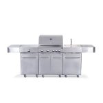 G21 Arizona gázgrill, BBQ Premium Line konyha 6 égőfej + ajándék nyomáscsökkentő