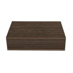 G21 elzáró kültéri burkolólap, 2,5 x 14 x 400 cm, Indiai teak WPC anyag