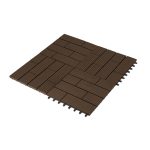 G21 Samoa WPC burkolócsempe indiai teak színben 2,3 x 30 x 30 cm
