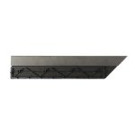 G21 Incana átvezető profil a WPC burkolócsempékhez, 38,5 x 7,5 cm sarok (jobb)