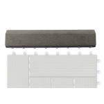 G21 Incana átvezető profil a WPC burkolócsempékhez, 30 x 7,5 cm egyenes