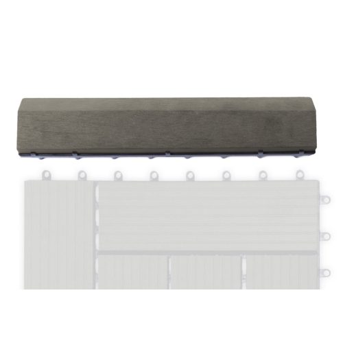 G21 Incana átvezető profil a WPC burkolócsempékhez, 30 x 7,5 cm egyenes