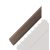 G21 Indiai teak átvezető profil a WPC burkolócsempékhez, 38,5 x 7,5 cm sarok (bal)