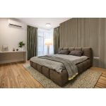 G21 záróprofil akusztikus panelhez, dió színben