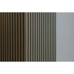 G21 záróprofil akusztikus panelhez, füstölt tölgy színben