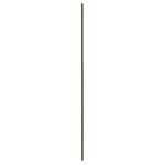 G21 záróprofil akusztikus panelhez, sötét dió színben