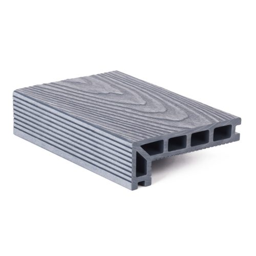 G21 elzáró kültéri burkolólap, 2,5 x 14 x 400 cm, Silver Wood, WPC