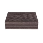 G21 kültéri elzáró burkolólap, 2,5 x 14 x 400 cm, Dark Wood, WPC