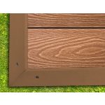 G21 élzáró Light Wood 4,5 x 4,5 x 300 cm, WPC anyag
