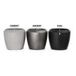 G21 Coal Round virágcserép 44 x 44 x 39,5