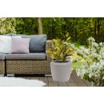 G21 Cement Round virágcserép 44 x 44 x 39,5