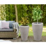 G21 Cement Oval virágcserép 55 x 55 x 86,3