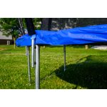 G21 SpaceJump trambulin védőhalóval, 366 cm, ajándék létrával, kék színben