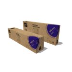 G21 SpaceJump trambulin védőhalóval, 366 cm, ajándék létrával, kék színben