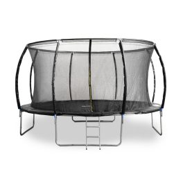   G21 SpaceJump trambulin védőhalóval, 430 cm, ajándék létrával