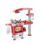G21 játék - Gyerek konyha nagy, tartozékokkal, piros