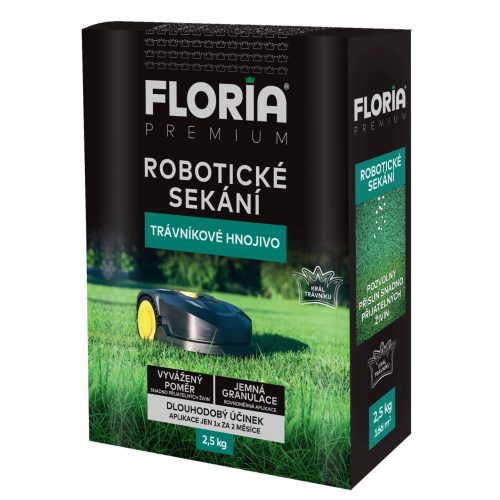 Agro FLORIA gyeptrágya robotfűnyírókhoz – 2,5 kg