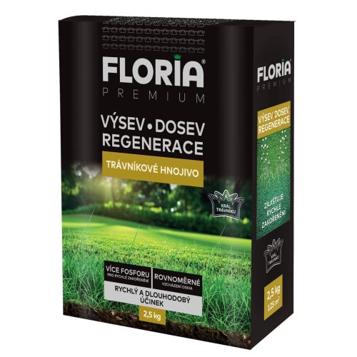 Agro FLORIA gyeptrágya vetéshez, felülvetéshez és regeneráláshoz – 2,5 kg