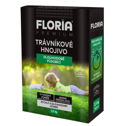 Agro FLORIA hosszú hatású gyeptrágya – 2,5 kg