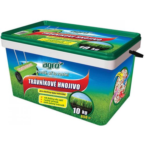 Agro Gyeptrágya műanyag vödör 10kg
