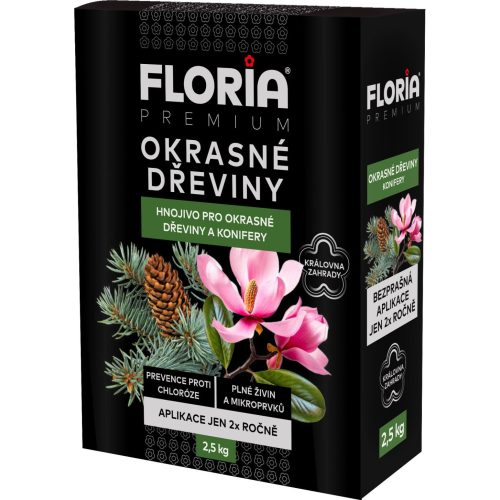 Agro FLORIA trágya díszfákhoz és örökzöldekhez – 2,5 kg