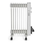 G21 Merapi olajradiátor fehér, 9 elem, 2000 W