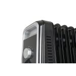 G21 Bromo olajradiátor fekete, 9 elem, 2000 W