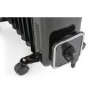 G21 Bromo olajradiátor fekete, 9 elem, 2000 W