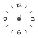 G21 Classic Style öntapadó falióra