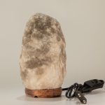 Szürke himálájai sólámpa - 2-3kg - EU kábel