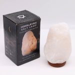 Kristályos Himalájai sólámpa kb. 2-3 kg (EU csatlakozó)