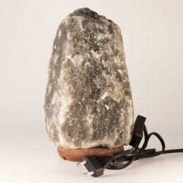 Szürke Himalájai só lámpa - 3-5 kg EU kábel