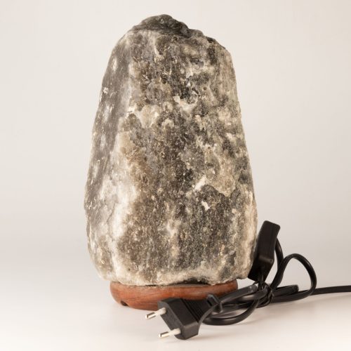 Szürke Himalájai só lámpa - 3-5 kg EU kábel