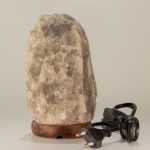 Szürke himálájai sólámpa - 1,5 - 2 kg - EU csatlakozó