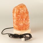 Minőségi USB Természetes Sólámpa - 11.5 cm