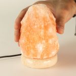 Minőségi USB Természetes Sólámpa - 11.5 cm (színváltós)