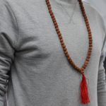 108 Rudraksha Mala Lánc - Barna